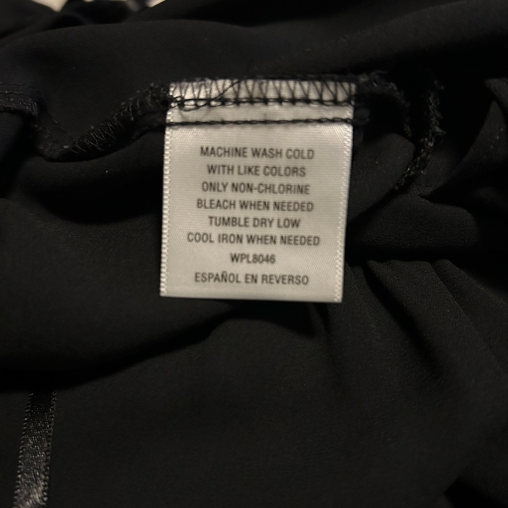 3/$20 Bar III sheer ruffle top, size small - Picture 7 of 7